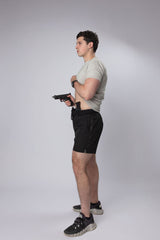 Training Shorts Mk.II Black 5" side