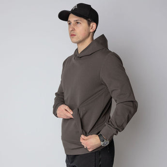 DurableHoodieStone Front Pocket