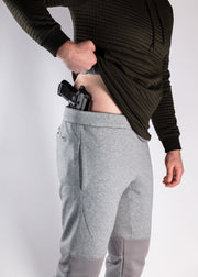 Grey joggers right side