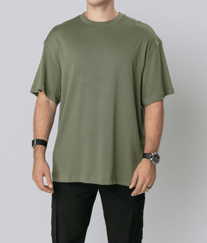 Oversized ConcealTee™ - Lichen Green