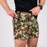 Woodland training shorts pocket