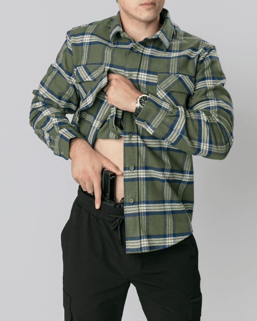 Concealment Carry Wintergreen Flannel