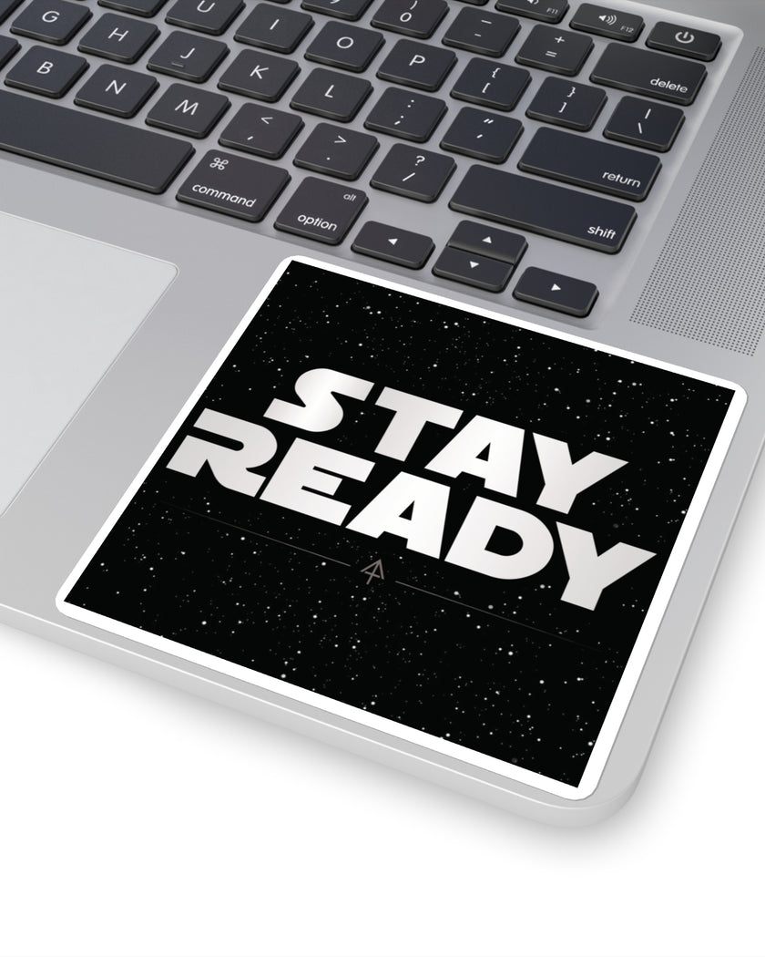Stay Ready Arrowhead Sticker