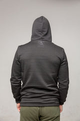 Black hoodie back