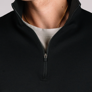 NEW! Durable Quarter Zip - Midnight Black