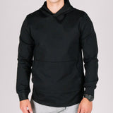 Durable hoodie black front