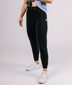 Black Rose Carrier Joggers front 