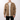 Utility Bomber Jacket - Field Tan - front, worn open over a white tee