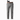 A pair of crater grey chinos shown on a white background, styled with a brown leather belt and a black holster with a handgun at the waist.