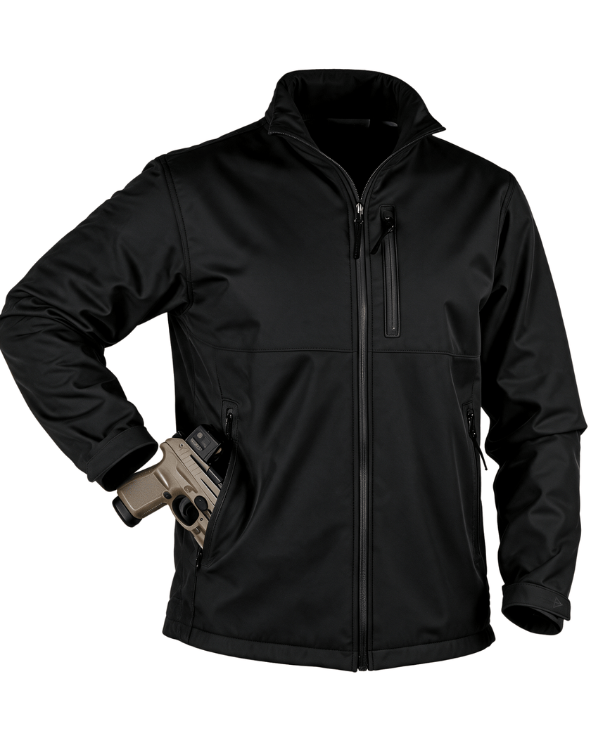 Concealed Carry Jacket black render