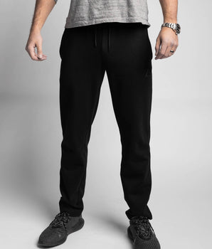 Black sweatpants front