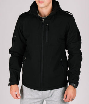 NEW! Tactical Jacket Alpha - Midnight Black