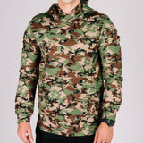 Durable hoodie camo front