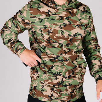 Durable hoodie camo drawing