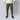 A front view of a person wearing green concealed carry joggers.