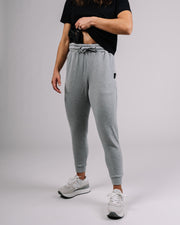 Grey Rose Carrier Joggers front