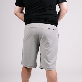 Grey Carrier shorts 11" back