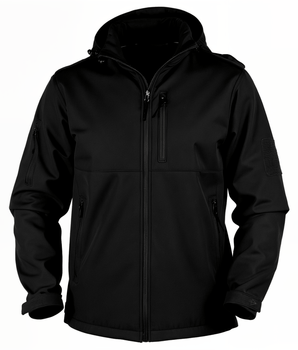 Tactical Jacket Alpha - Midnight Black