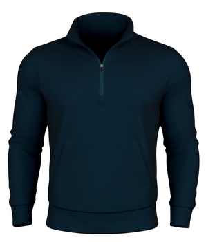 Durable Quarter Zip - Navy Blue