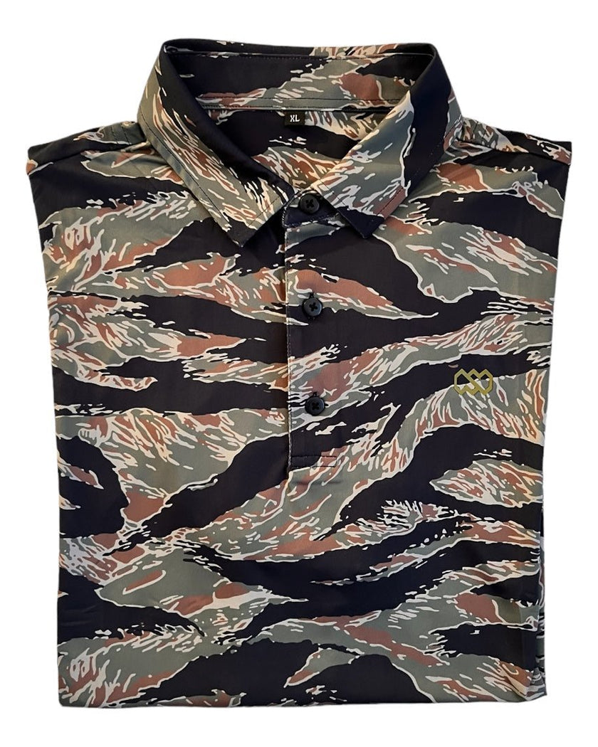 South Vietnamese Tiger Stripe Polo