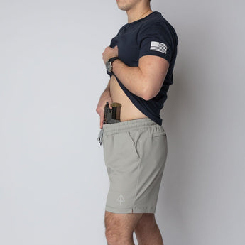 Shorts Mk.II Chalk Grey - side