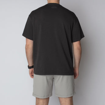 Oversized concealtee soft black back