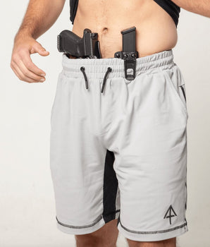 Founders shorts 8" front with gun