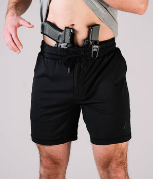 Carrier Shorts Mk.II - Midnight Black 7"