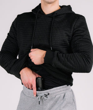 Standoff Concealment Hoodie Mk.II - Midnight Black