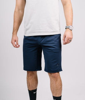 Blue Carrier shorts 11" front 