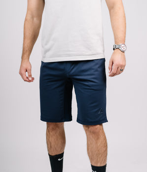 Blue Carrier shorts 11" front 