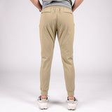 Khaki Joggers back