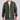 Zip Concealment Hoodie - Olive Drab Green - front unzipped 
