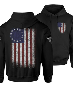 Betsy Ross Flag Hoodie