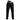 Black Constantine Carry Pants shown on a white background, styled with a grey belt and a black holster containing a handgun at the waist.