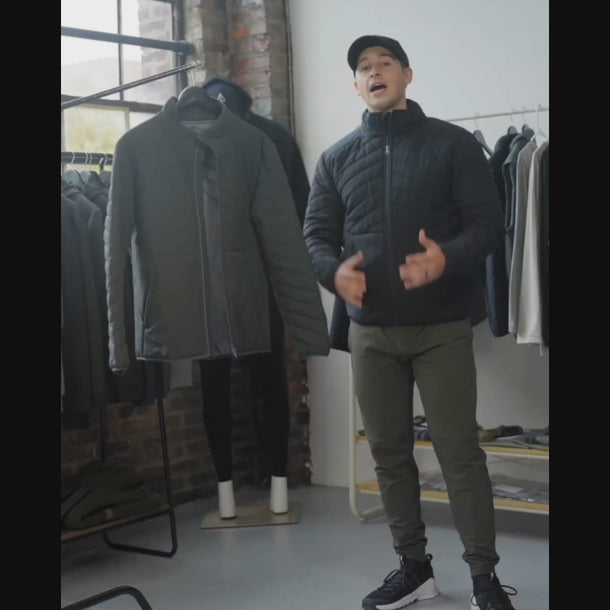 Concealment Puffer Jacket - Video 