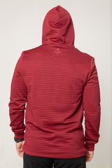 Red hoodie back