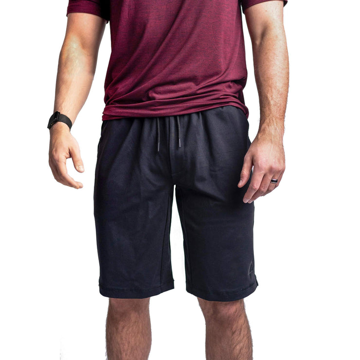 Black Carrier shorts 11" front