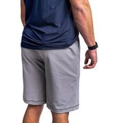 Grey Carrier shorts 11" back
