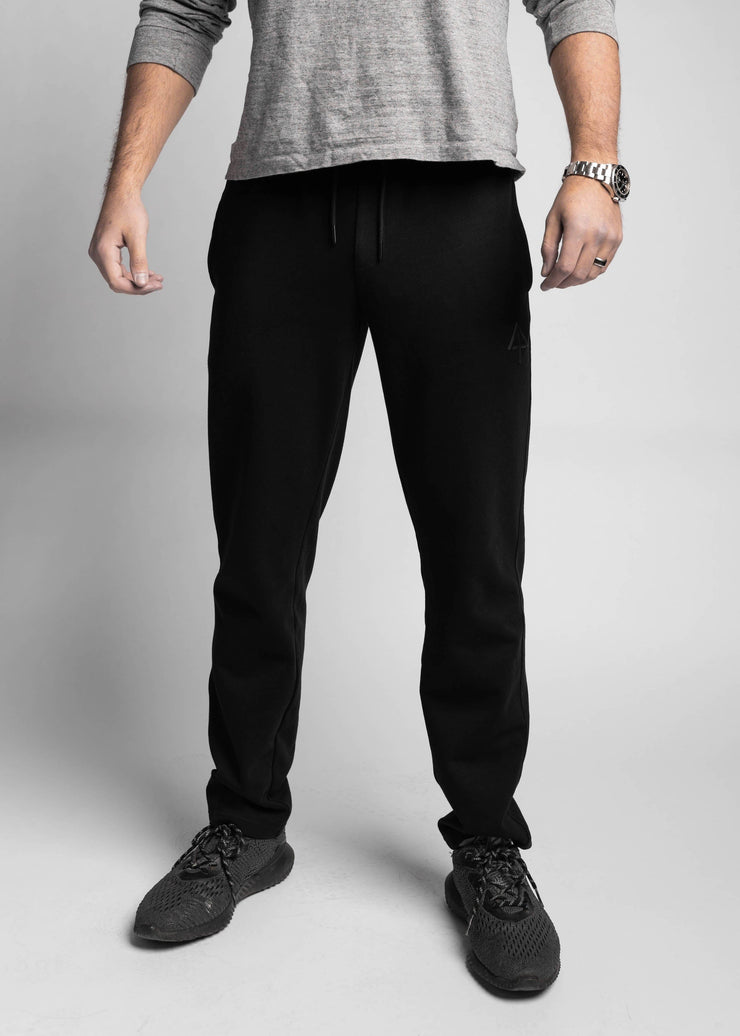 Black sweatpants front