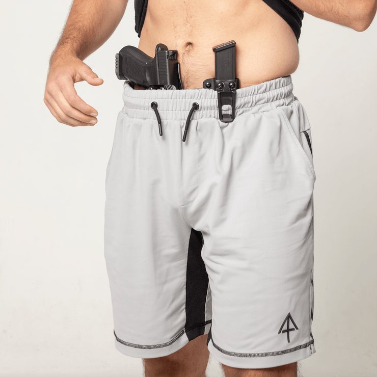 Founders shorts 8" front with gun